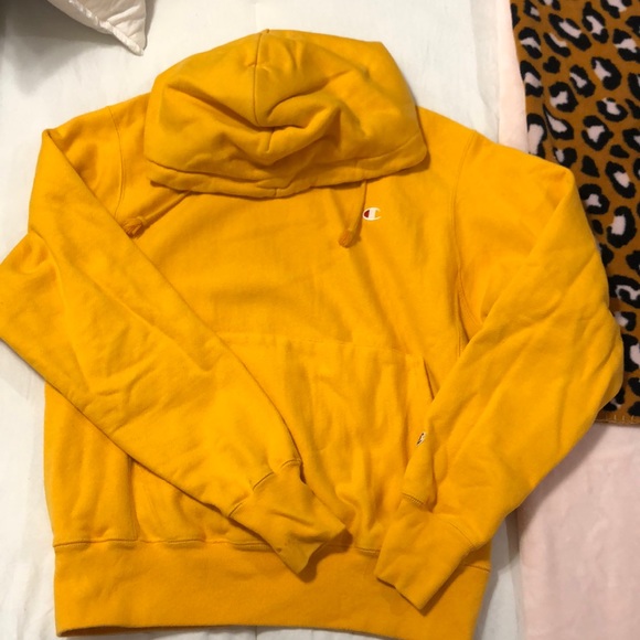 yellow champion jacket